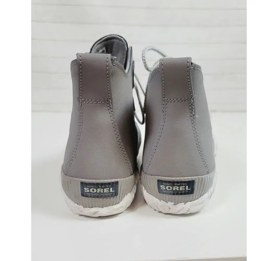 Sorel Out N About Plus Shell Boot in Chrome Gray, sz 9.5